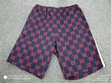 gucci gg jacquard shorts replica|gucci running shorts.